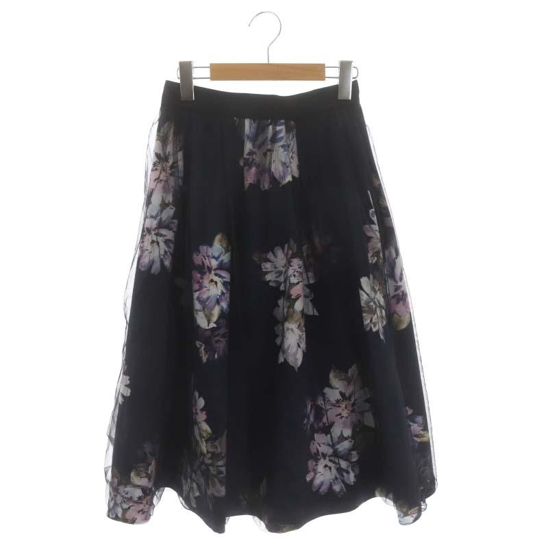 JILL STUART ジルスチュアート エンディローブ ヴェロニカ花柄プリント  