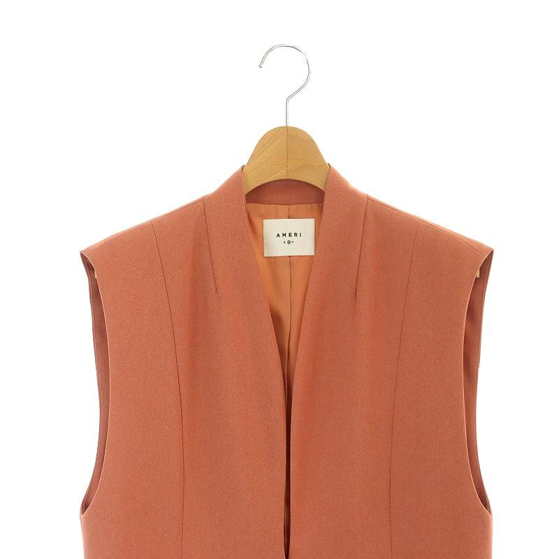 アメリヴィンテージ Ameri VINTAGE WAVE COLLAR ANGULAR VEST ベスト 