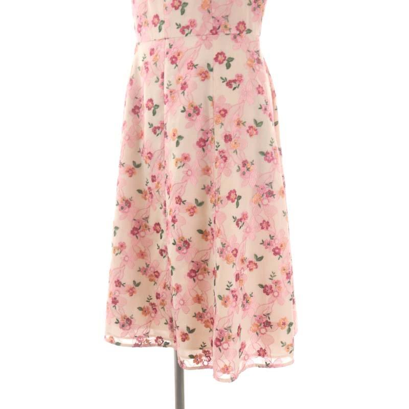 専用★TOCCA FLOWER SHOWER ワンピース 0 トッカ 刺繍 花 花柄ワンピースTOCCA FLOWER SHOWER