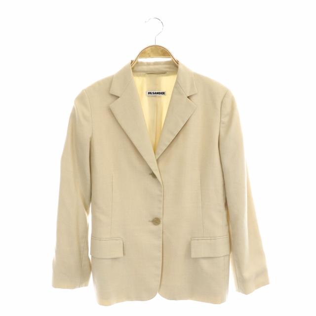 JIL SANDER ジルサンダーシルク100% テーラードジャケット 