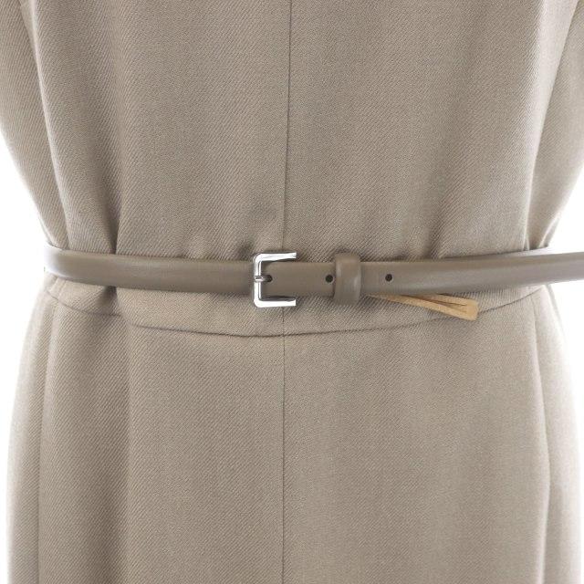 Max Mara マックスマーラ MAX MARA ウール裾フレアワンピース ロング 