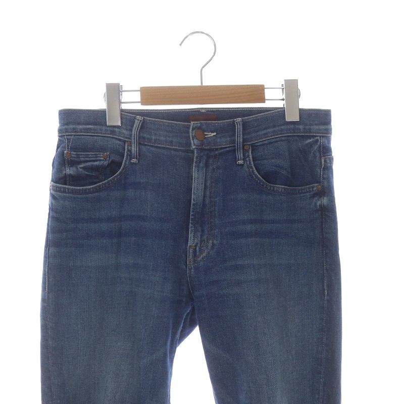 マザー THE INSIDER CROP STEP FRAY パンツ デニム ジーンズ ブーツ  