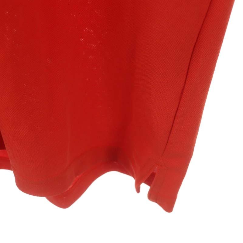 PEARLY GATES ゴルフポロシャツ 半袖 赤 中古・古着通販】PEARLY GATES (パーリーゲイツ) ポロシャツ