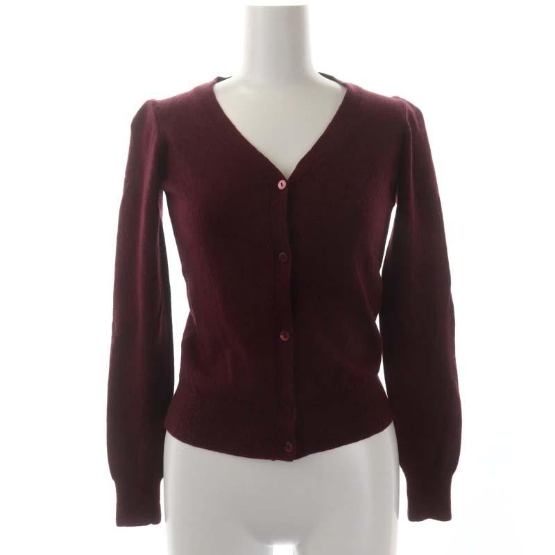 アニエスベー agnes b. ウール Vネックカーディガン ニット 長袖 1  