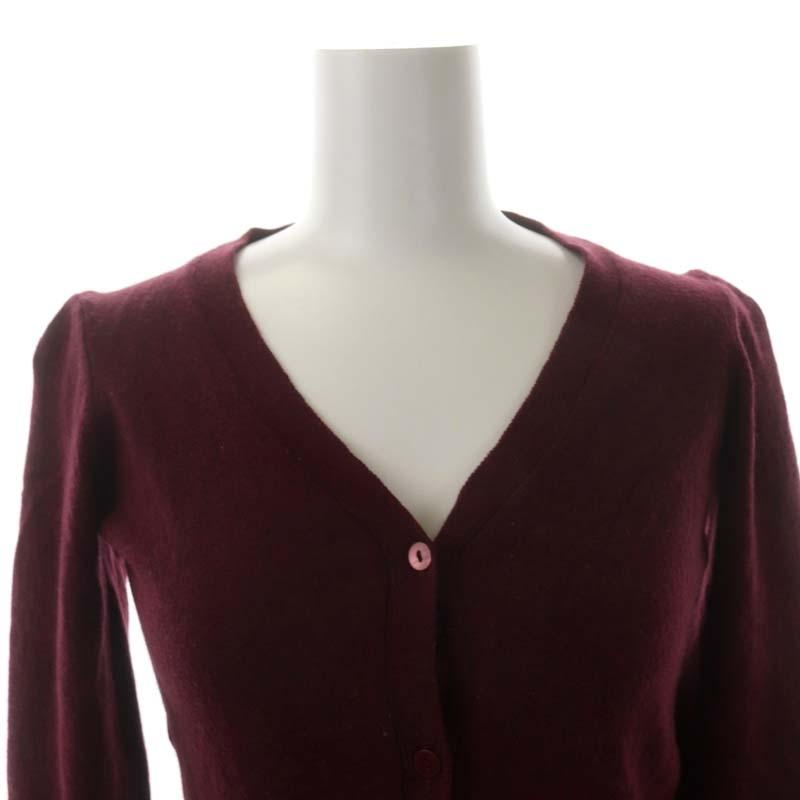 アニエスベー agnes b. ウール Vネックカーディガン ニット 長袖 1  
