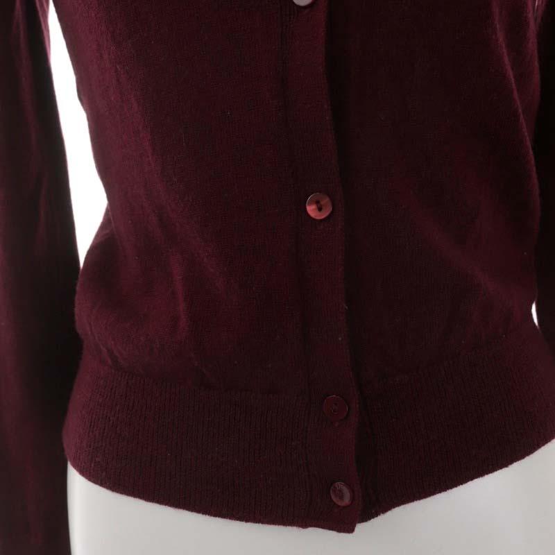 アニエスベー agnes b. ウール Vネックカーディガン ニット 長袖 1  