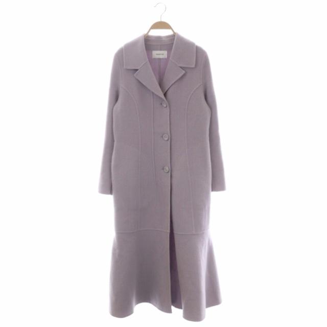 フレイアイディー FRAY I.D 22AW ペプラムストレッチリバーコート 