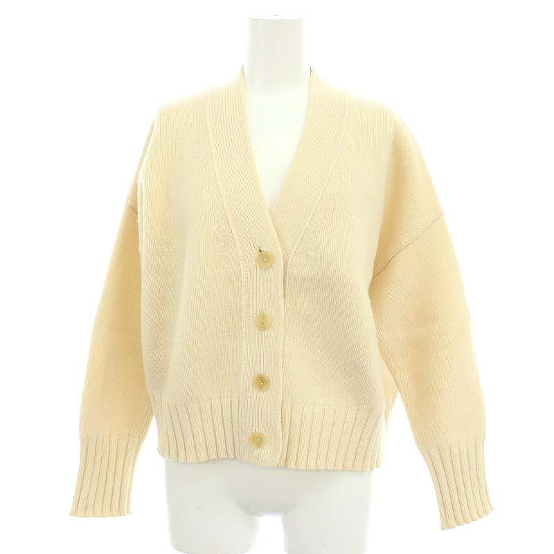 マカフィー MACPHEE トゥモローランド ウールカシミヤ Vネック 