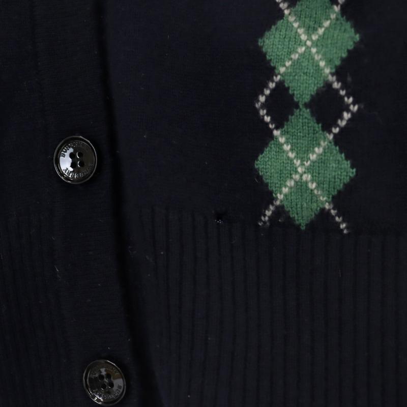 バーバリー ロンドン BURBERRY LONDON ウールカシミヤアーガイル  