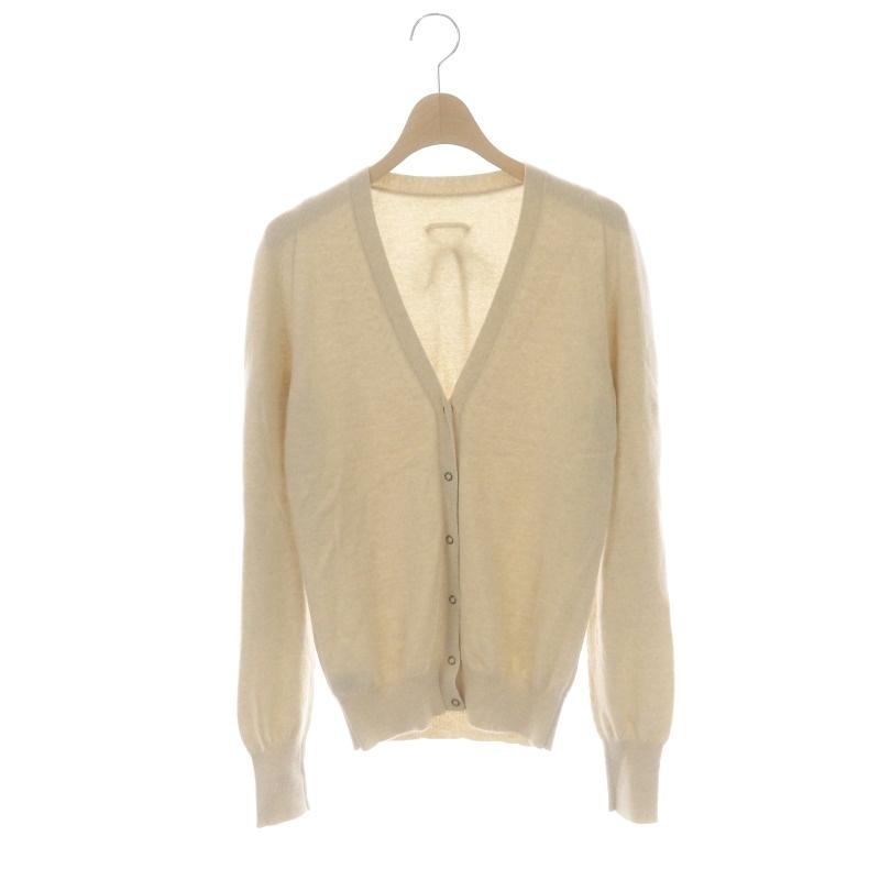 ユリ パーク YURI PARK カシミヤ バックリボン Vネックカーディガン  