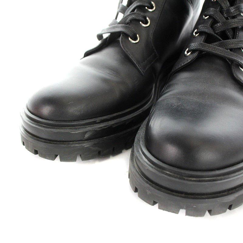 美品【GIANVITO ROSSI】4.5cmヒール ショートブーツ 35 黒 美品【GIANVITO ROSSI】4.5cmヒール ショートブーツ 35 黒 美品