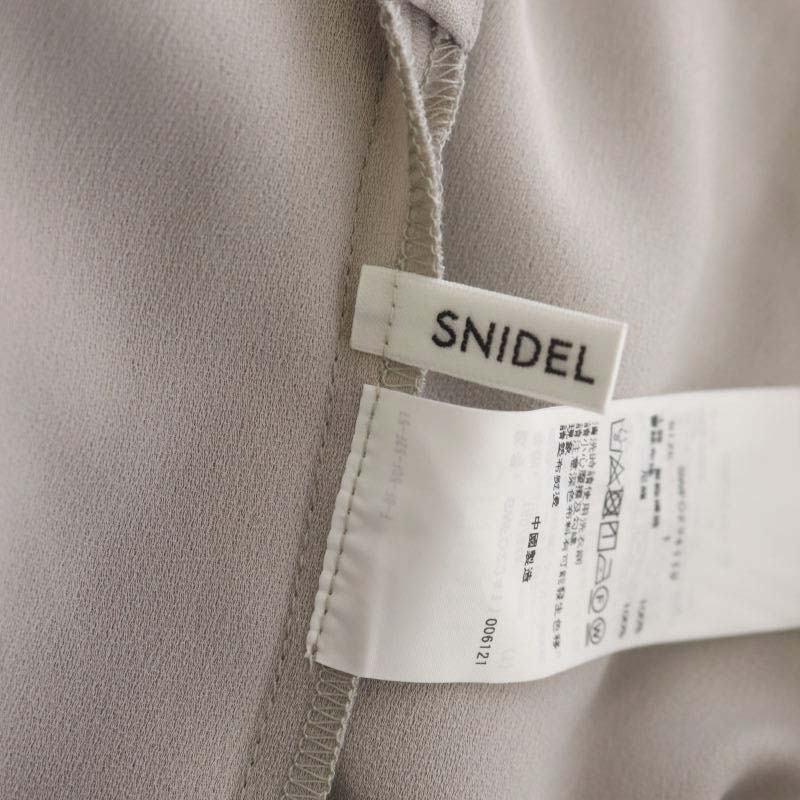 スナイデル snidel 23AW レーストリミングキャミワンピース ロング 1 