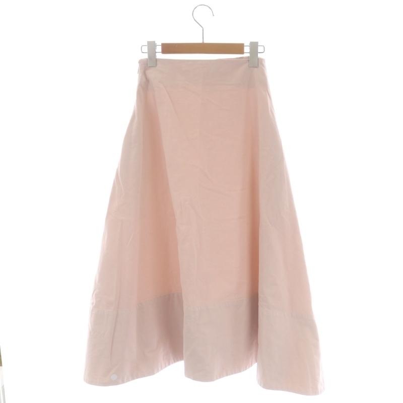 マディソンブルー MADISONBLUE MI-MOLLET FLARE SKIRT PASTEL 製品染め  