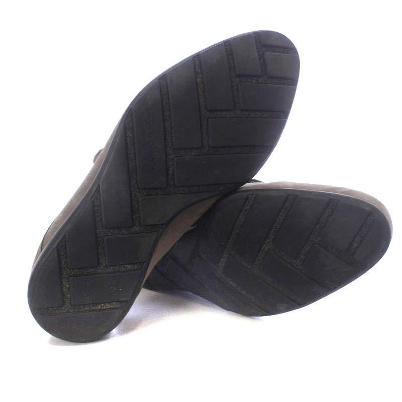 ジョルジオアルマーニ GIORGIO ARMANI モンクストラップシューズ