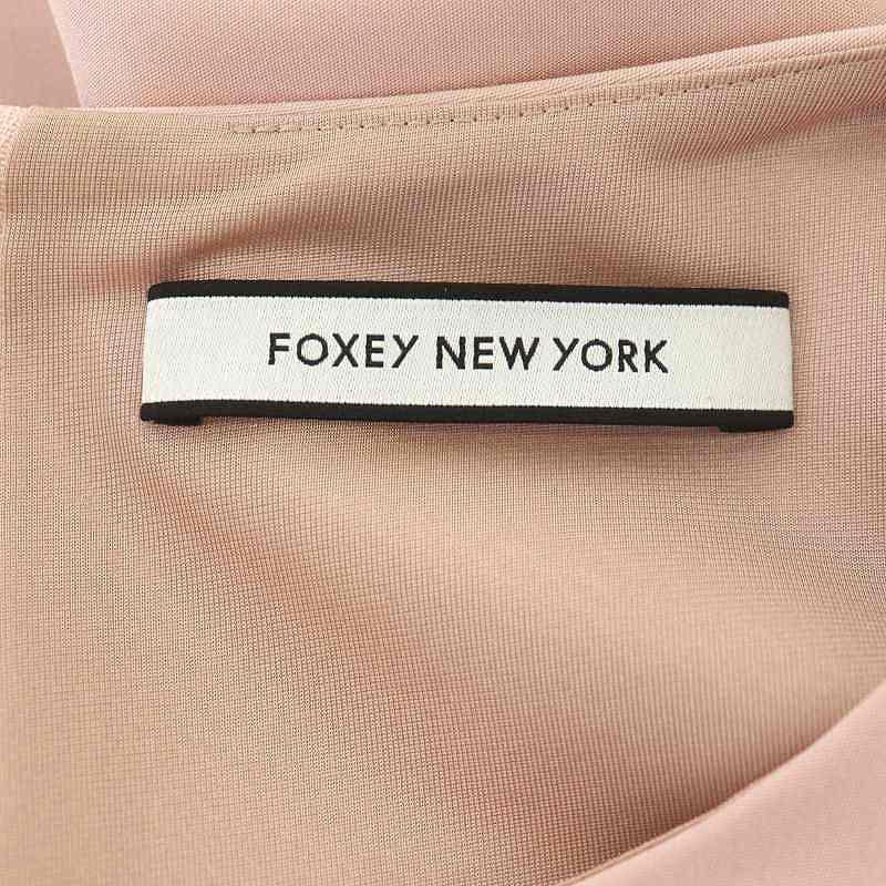 フォクシーニューヨーク FOXEY NEW YORK 22年 MOLINA モリーナワンピース 膝丈 フレンチスリーブ 38 ピンク 43089 /DO ■OS レディース｜vectorpremium｜03