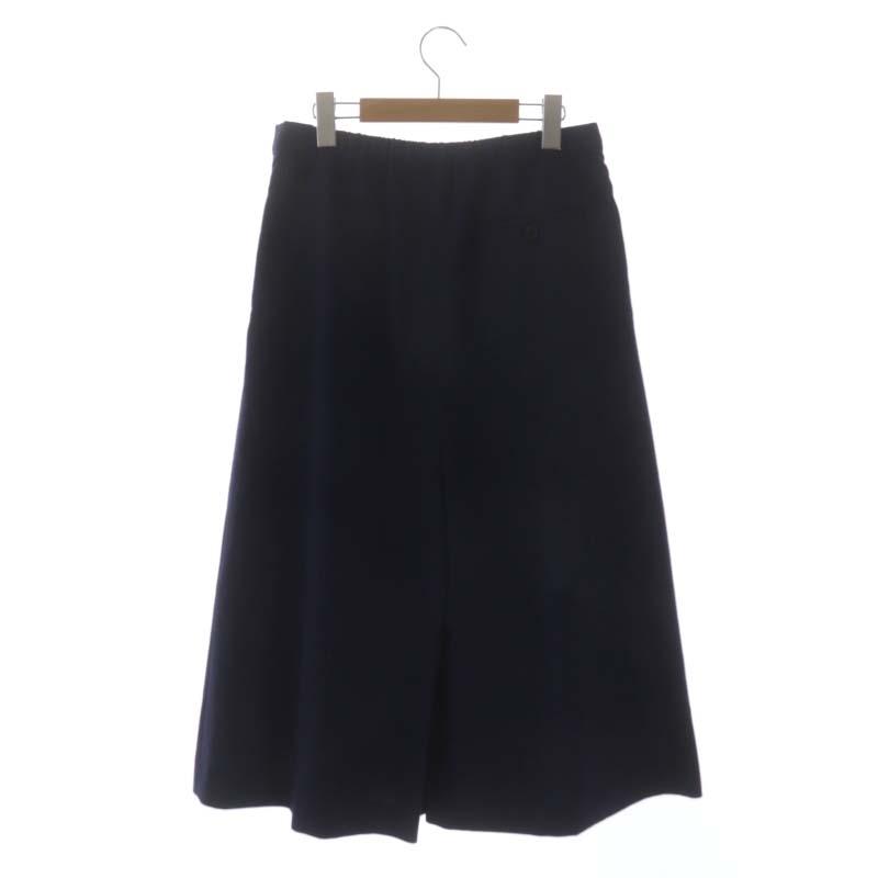MARNI ネィビーフレアースカト
