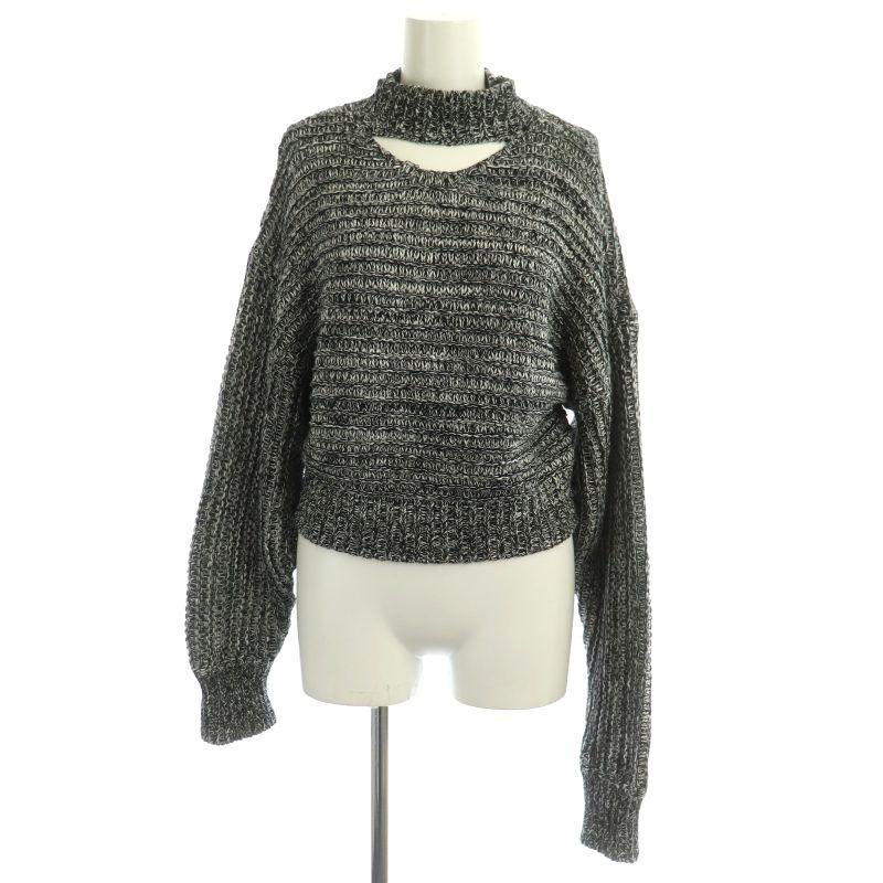 フレイアイディー FRAY I.D 22AW スラッシュハイネックニットプル 