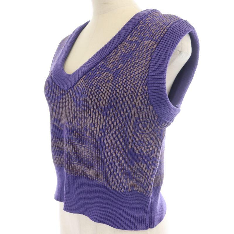 アメリヴィンテージ Ameri VINTAGE 23SS 2WAY LACE PAINTING KNIT TOP 