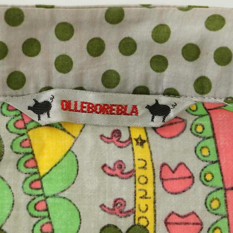 アルベロベロ ALBEROBELLO olleborebla シャツ ブラウス 七分袖 前開き 総柄 コットン グレー マルチカラー /NR ■OS レディース｜vectorpremium｜03