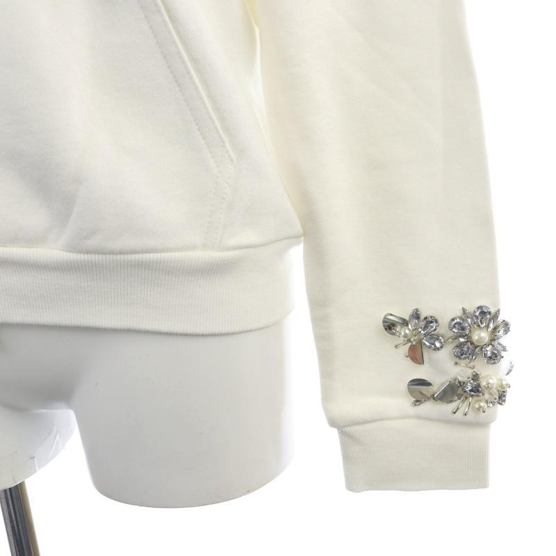 Chesty - チェスティ ビジュージップアップパーカー スウェット 長袖 フード チェスティ Chesty ビジュージップアップパーカー スウェット