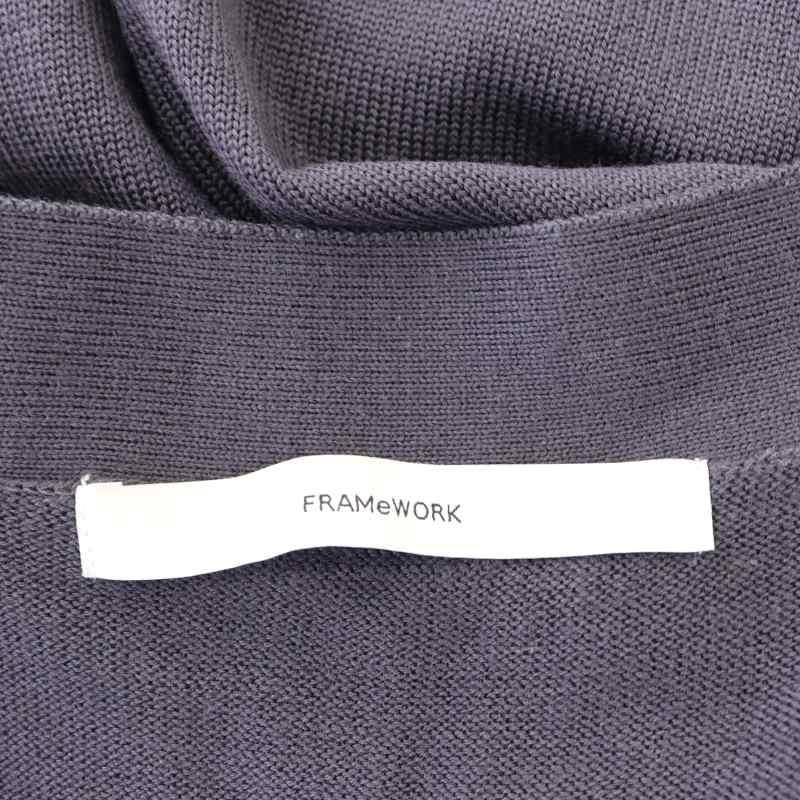フレームワーク Framework Vネックビックカーディガン ニット 長袖