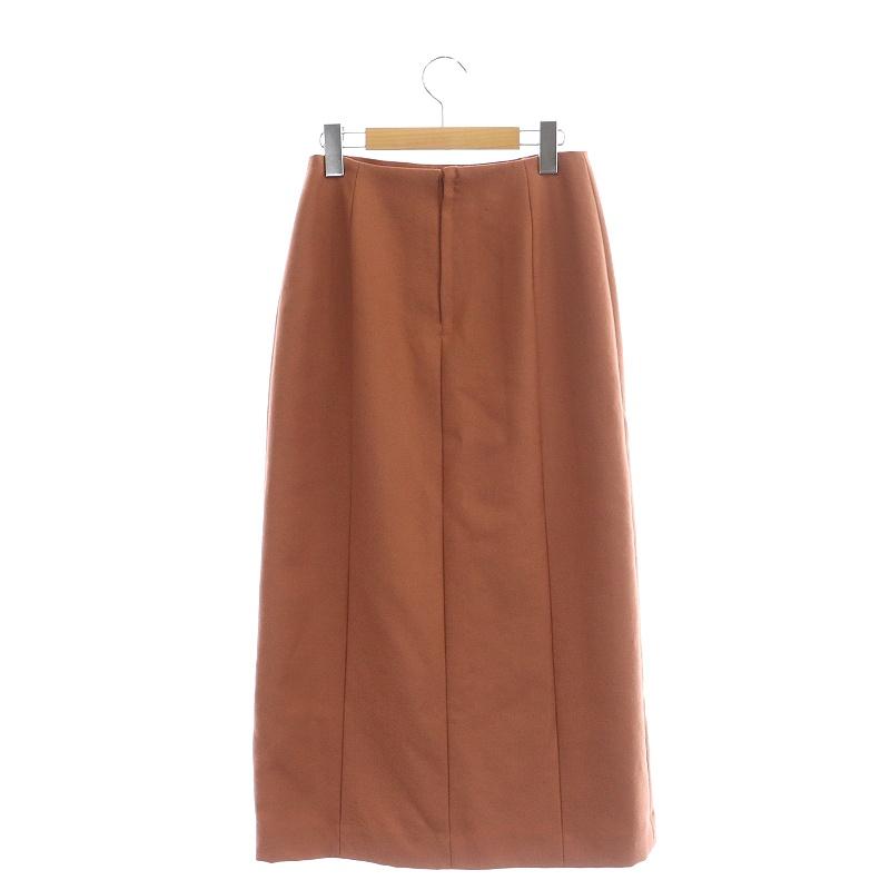 新品タグつきスパンコールスカート ITMLブラウンmidi丈