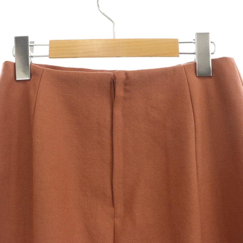 未使用品 フランネル Phlannel 22AW New Zealand Wool Long Skirt PINK 