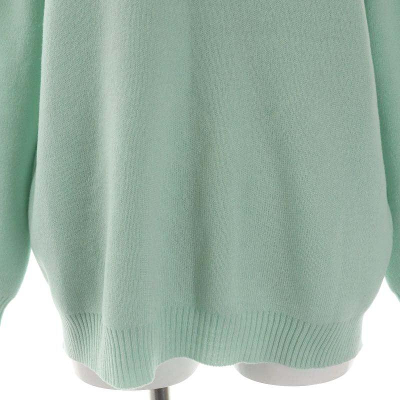 オブリ OBLI ミントニット セーター 長袖 ミントグリーン /ES □OS  