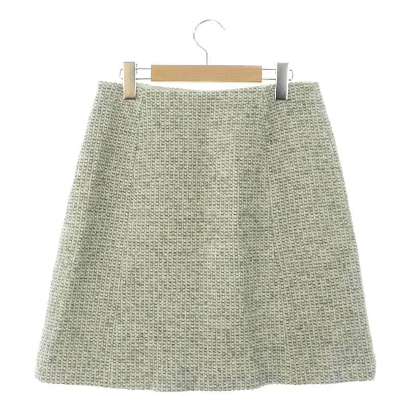 ボールジー BALLSEY トゥモローランド ツイード台形スカート ミニ  