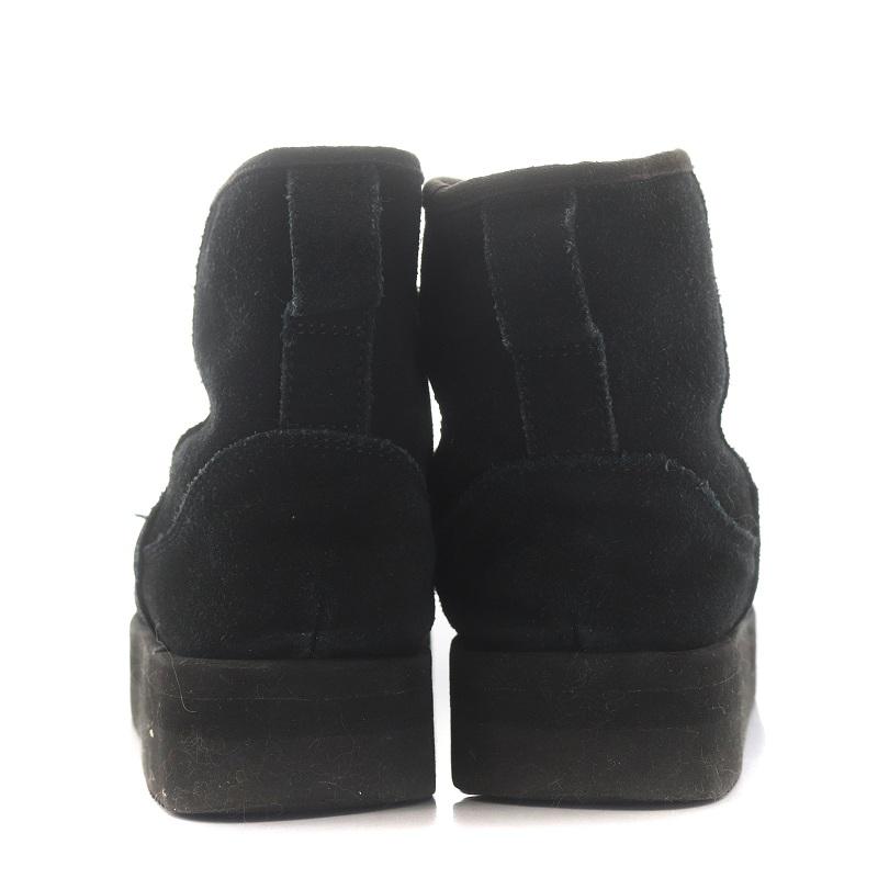 スイコック suicoke ムートンブーツ ショート スエード レザー US6  