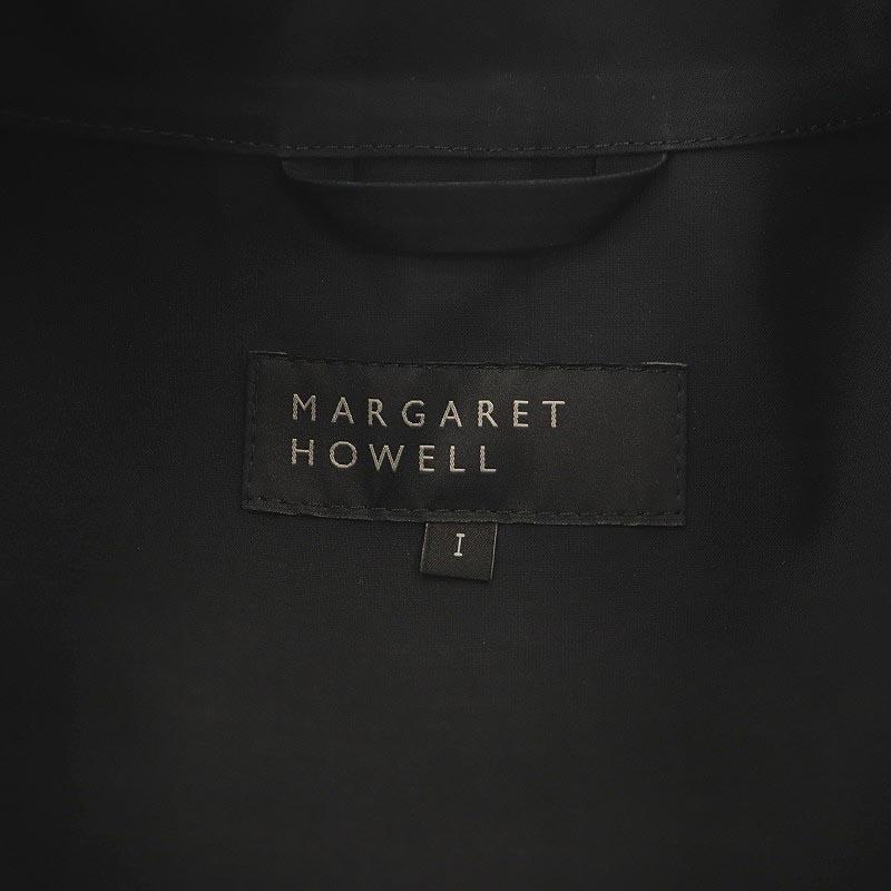 マーガレットハウエル MARGARET HOWELL MACKINTOSH ゴム引きステンカラー コート スプリングコート 1 黒 ブラック レディース｜vectorpremium｜03