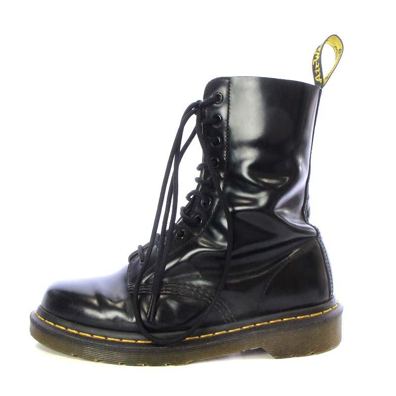 ドクターマーチン DR.MARTENS 1490 10 ホール ブーツ STANDARD FIT ブーツ ショート レースアップ レザー UK6 25cm 黒｜vectorpremium｜02