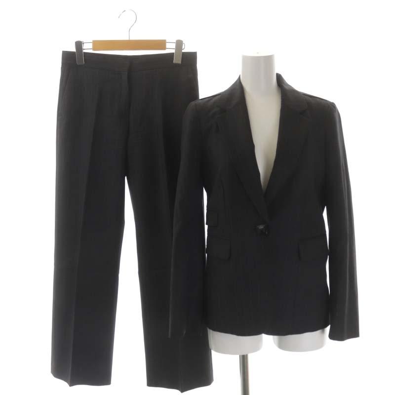 ジョセフ パンツスーツ セットアップ 上下 ストライプ テーラード  