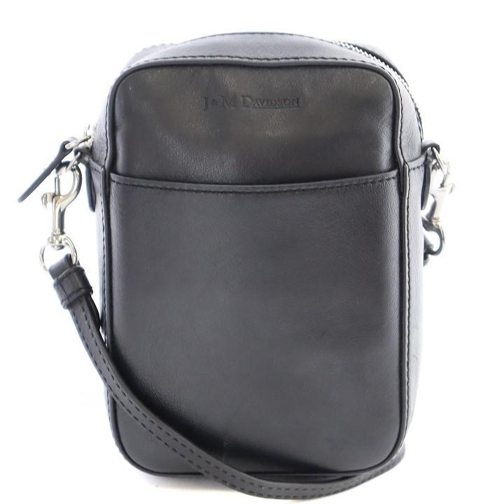 J&M デヴィッドソン 2WAYショルダーバッグ ペブルミニ スエード レザー