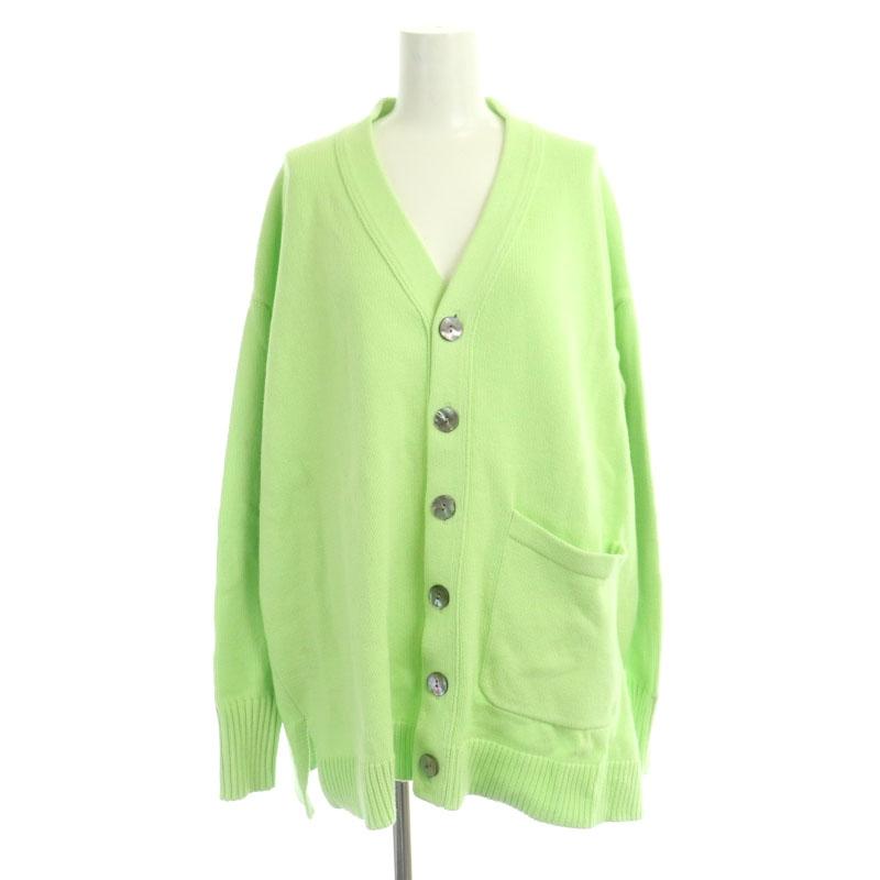 ナゴンスタンス nagonstans 21SS Bulky cotton college cardigan  