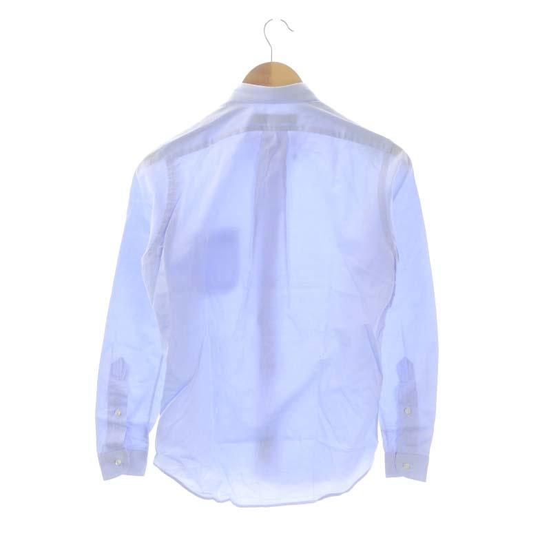 インディビジュアライズドシャツ INDIVIDUALIZED SHIRTS ワイシャツ カッター 長袖 ボタンダウン コットン 13.5 S 青｜vectorpremium｜02