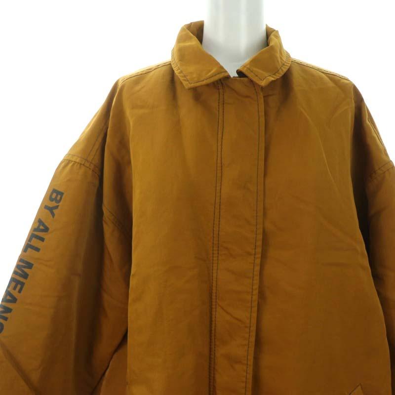 ハフ HUF 中綿 ロングコート ステンカラー ジップアップ スナップ 
