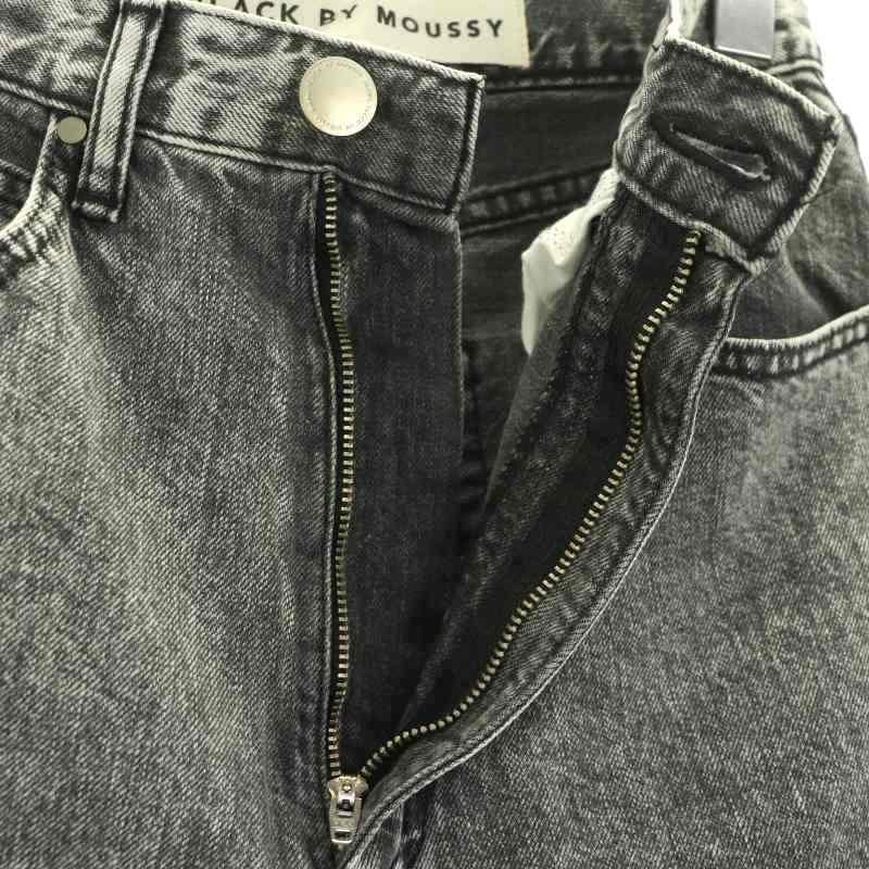 ブラック バイ マウジー BLACK by moussy JAVA black chemical denim 