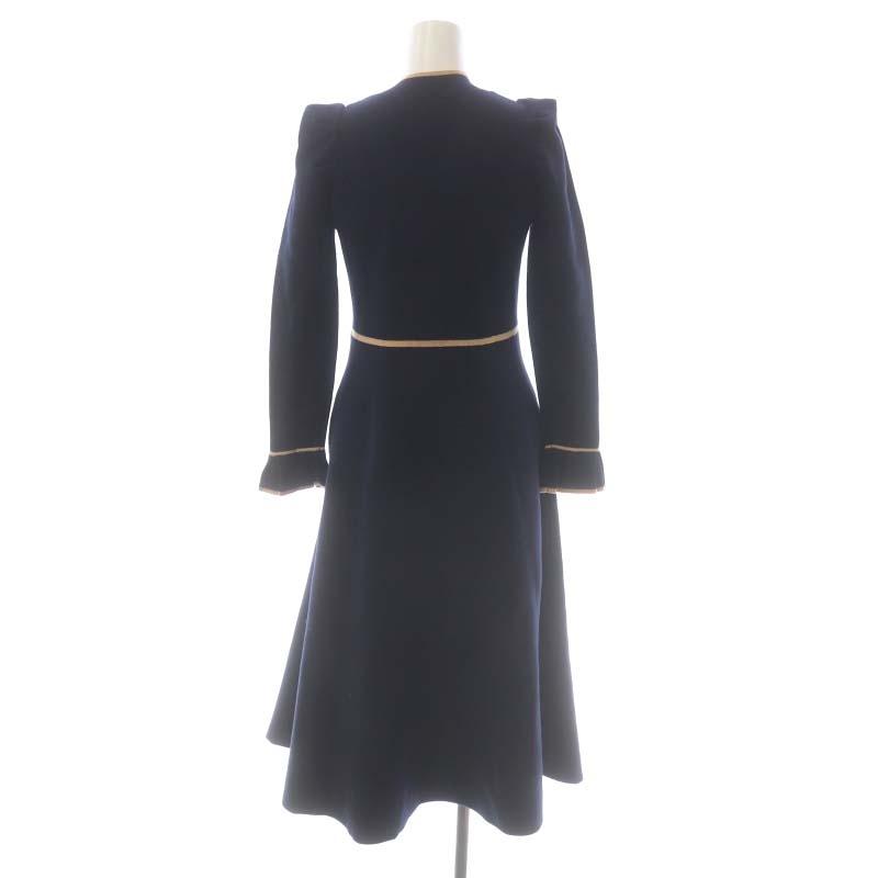 ランバンオンブルー LANVIN en Bleu スクエアーショルダーニット  