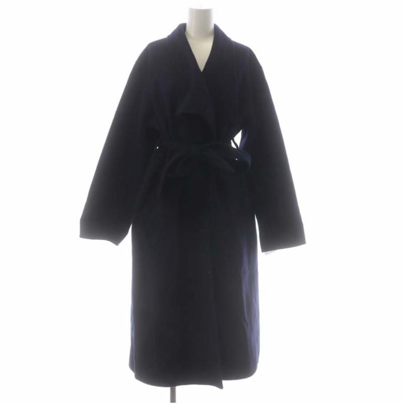 スナイデル snidel 22AW シャルムビッグカラーロングコート ウール 