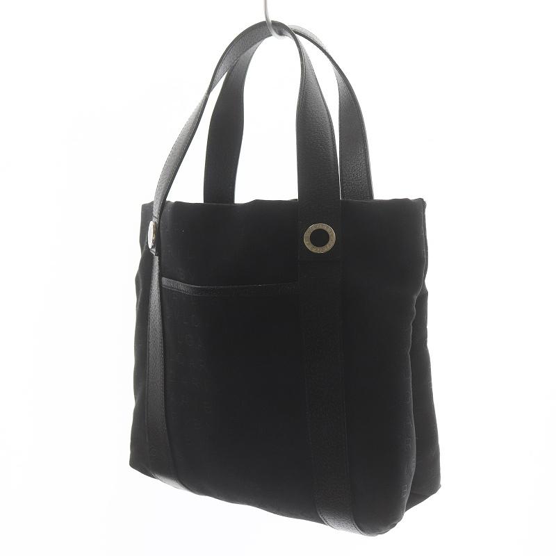ブルガリ BVLGARI SOPHIA TOTE MEDIUM ロゴマニア ハンドバッグ トート 