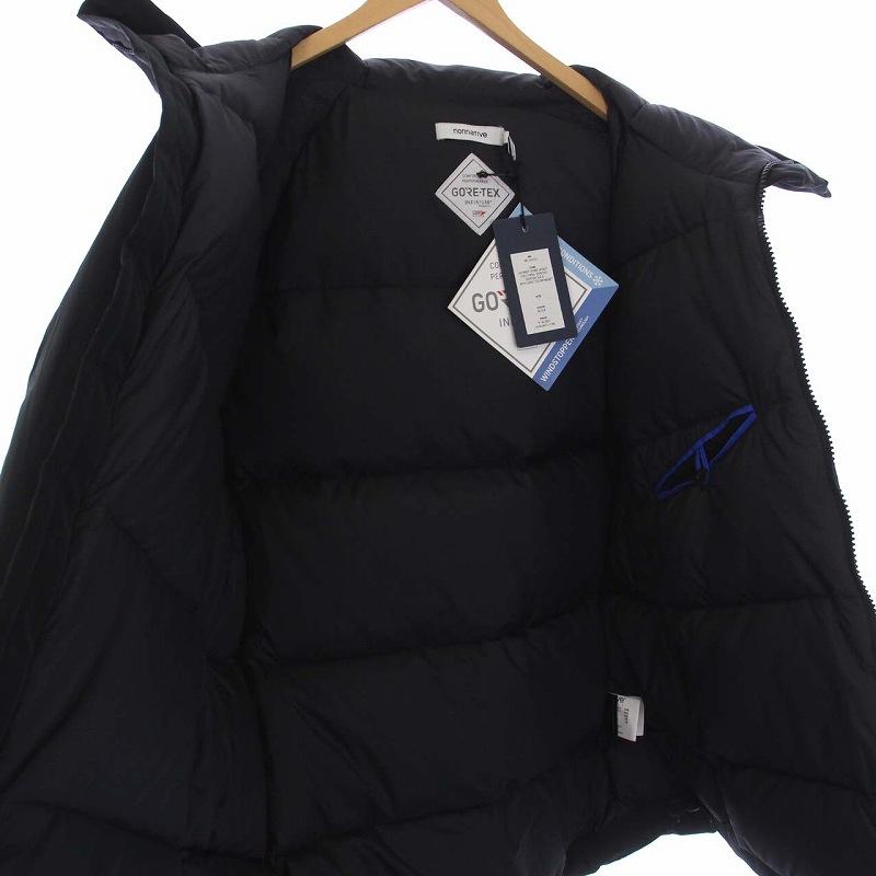 未使用品 nonnative ALPINIST DOWN JACKET POLY TWILL STRETCH DICR 