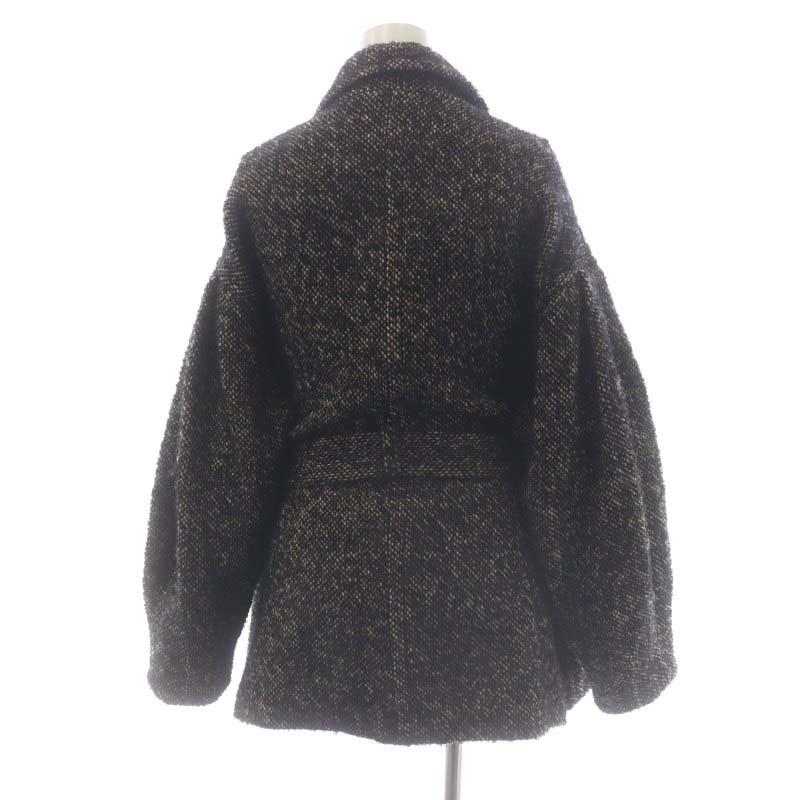 クラネ 21AW MIX LOOP TWEED BOX COAT ミックスループツイードボックス 
