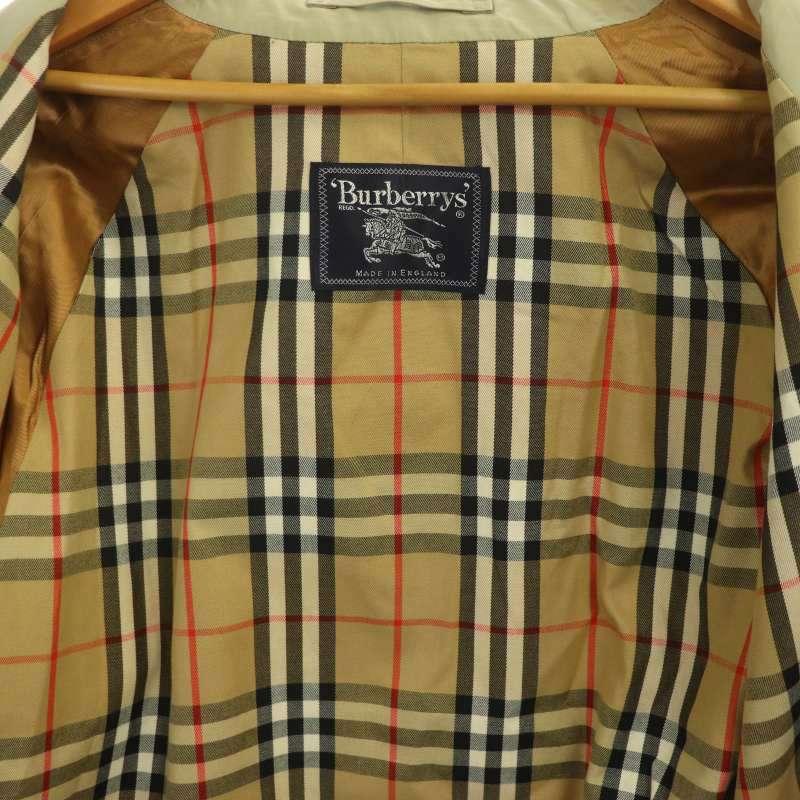 バーバリーズ Burberrys 裏地ノバチェック 英国製 ステンカラーコート  