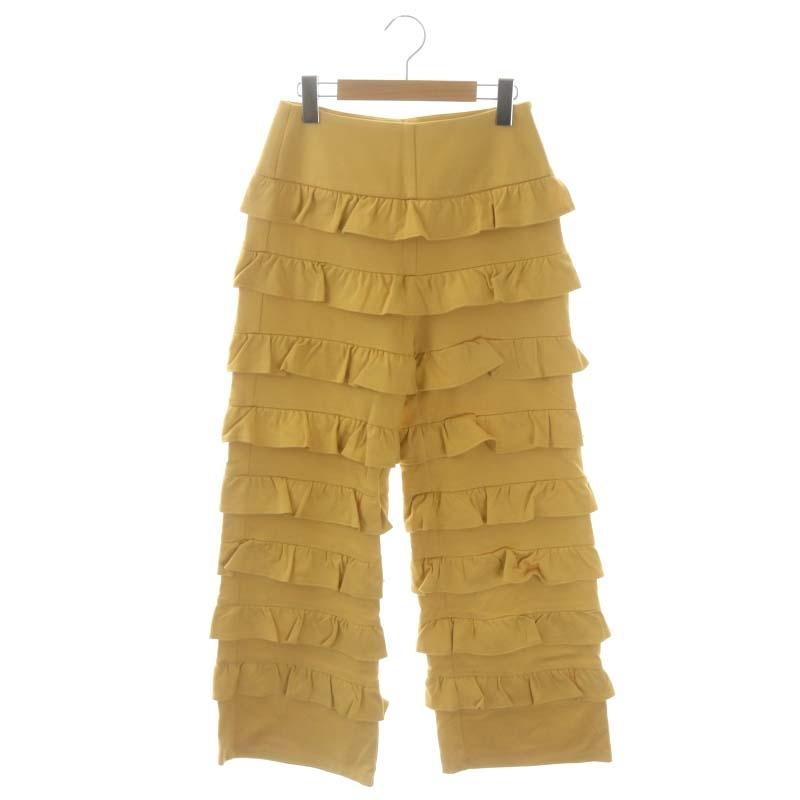 パンツ BORDERS at BALCONY SMOOTH FRILL PANTS BORDERS at BALCONY SMOOTH FRILL PANTS