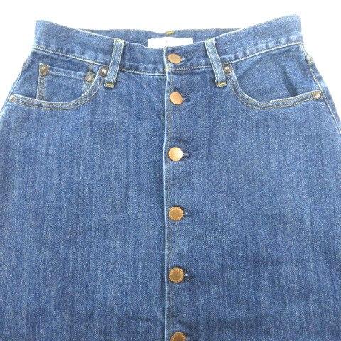 23区 オンワード樫山 美品 ヴァン トロワ デニム フレア スカート  