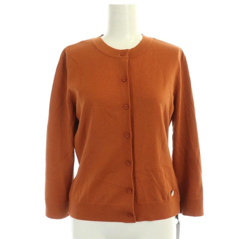 フォクシー FOXEY 36249 ウール カーディガン ニット 長袖 38  