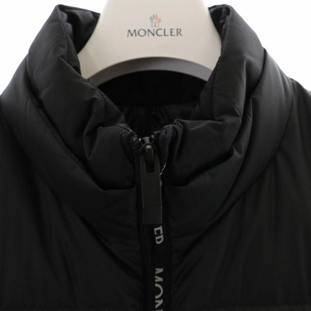 モンクレール MONCLER 23AW TARN GIUBBOTTO ダウンベスト スタンドカラー ロゴ ナイロン 切替 アウター 1 黒 ブラック /DK ■AD メンズ｜vectorpremium｜04