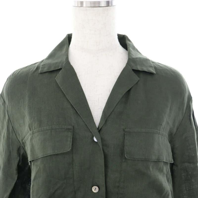 theory セオリー 23SS Relaxed Linen Notch Shirt シャツ theory セオリー 23SS Relaxed Linen Notch Shirt シャツ
