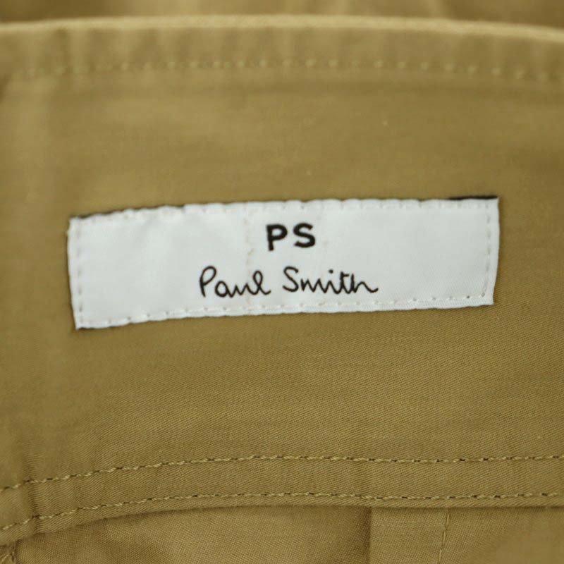 ピーエスポールスミス PS Paul Smith フロントプリーツグルカパンツ ワイド タック ジッパーフライ 40 ベージュ /DO ■OS レディース｜vectorpremium｜03